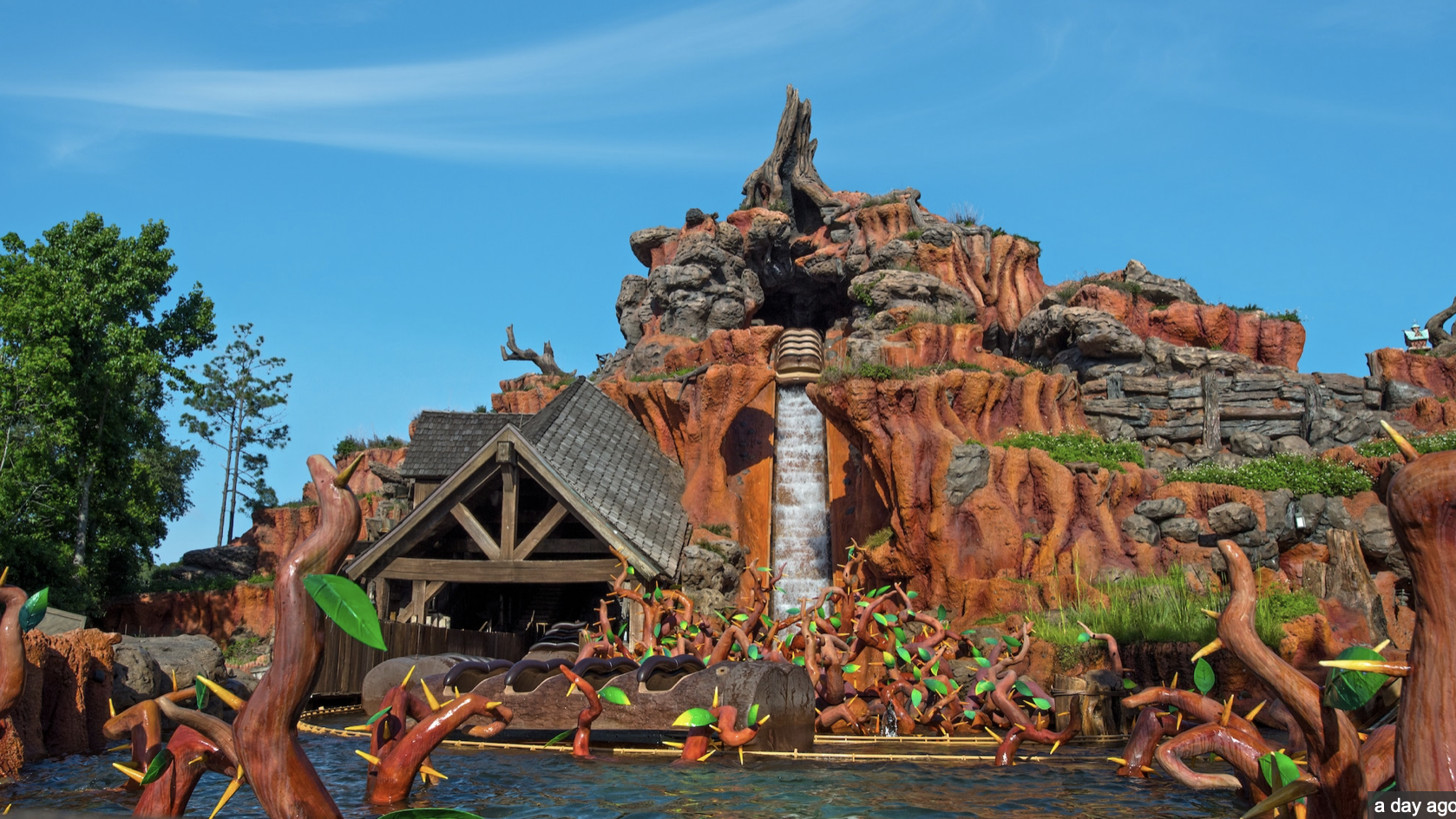 Closing Date Announced for Splash Mountain at Disneyland