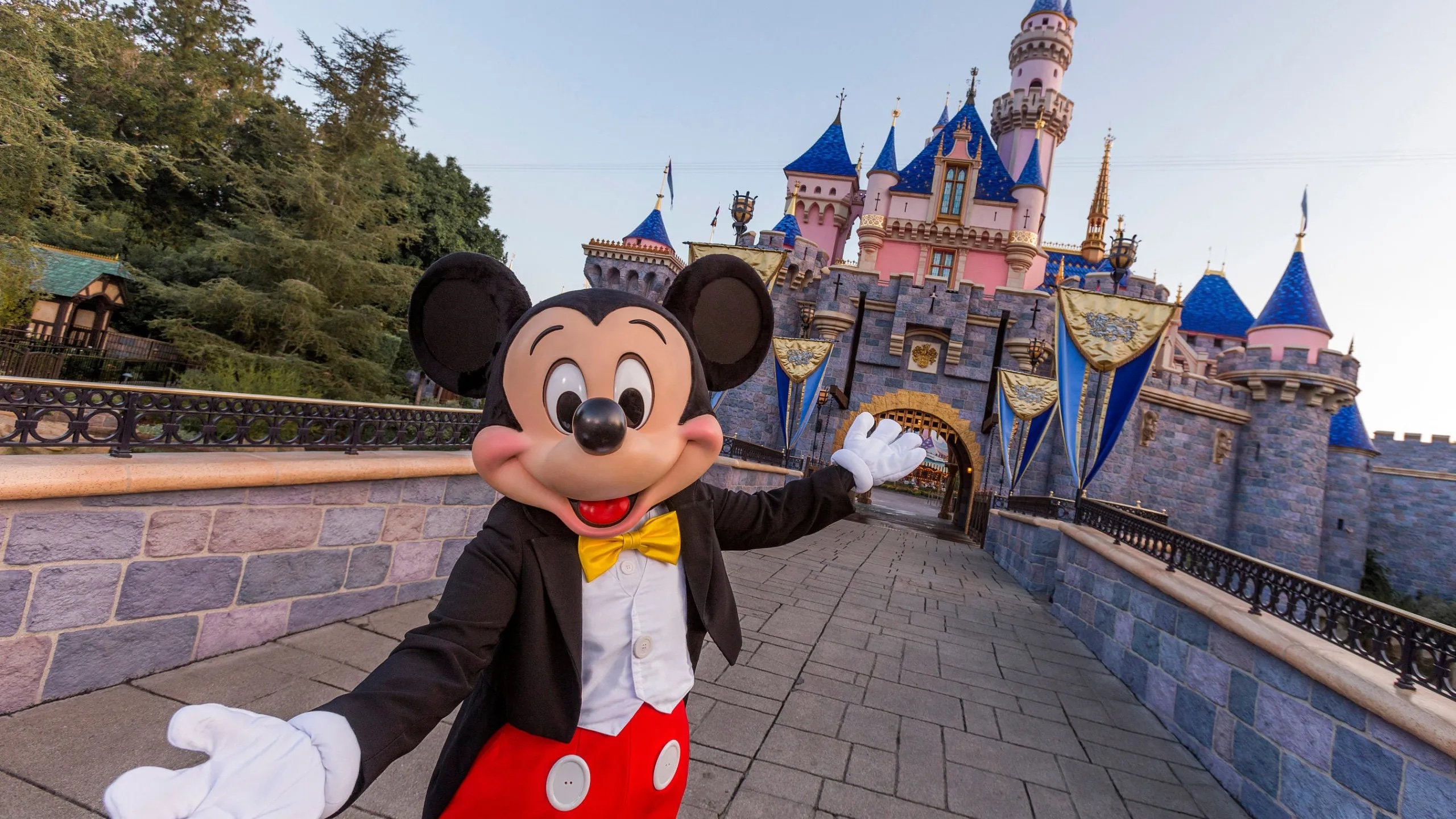 MICKEY AT DISNEYLAND