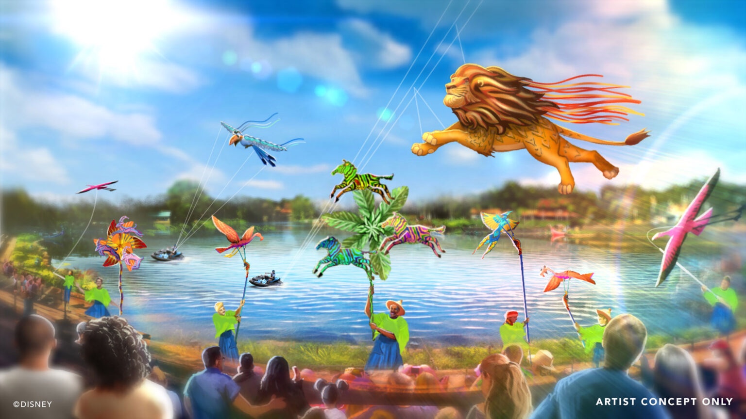 “Disney KiteTails” Daytime River Show Coming to Disney’s Animal Kingdom