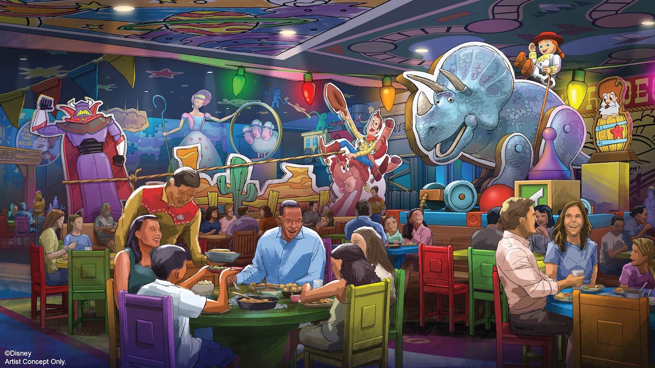 Jessie’s Trading Post, Roundup Rodeo BBQ Opening in 2022 at Toy Story Land