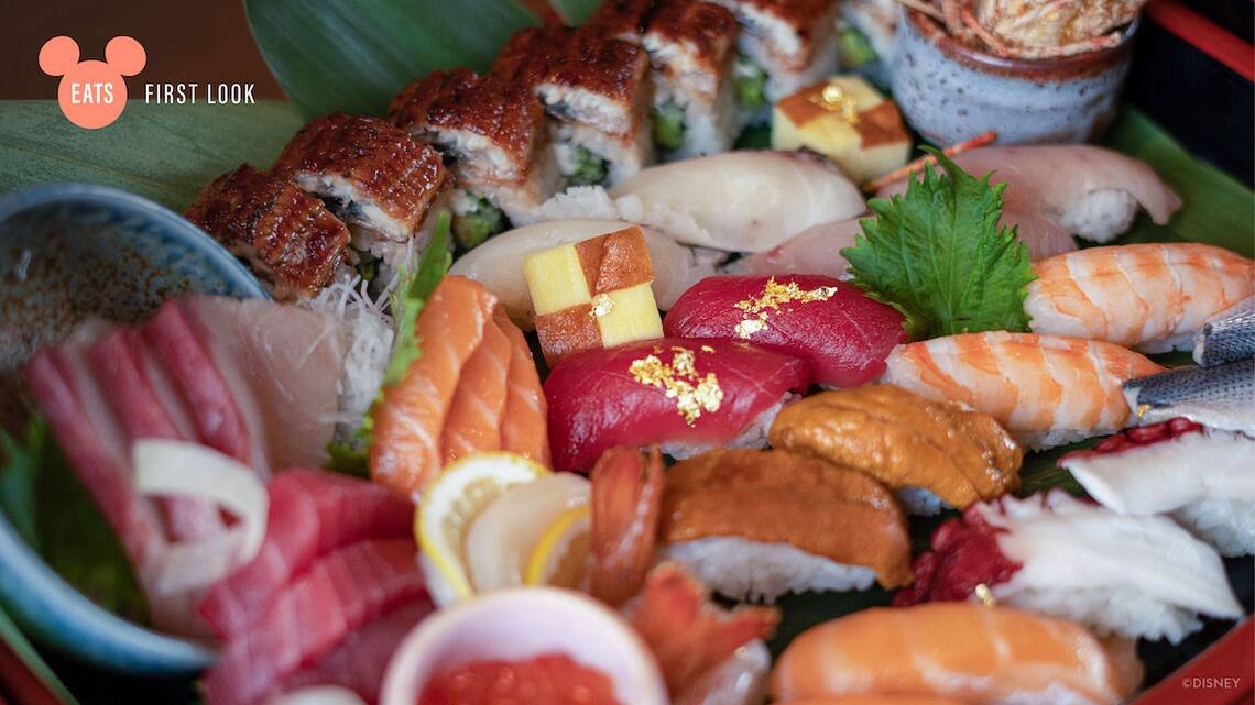 Delectable assortment of sushi and sashimi, showcasing the artistry and freshness of Japanese cuisine.