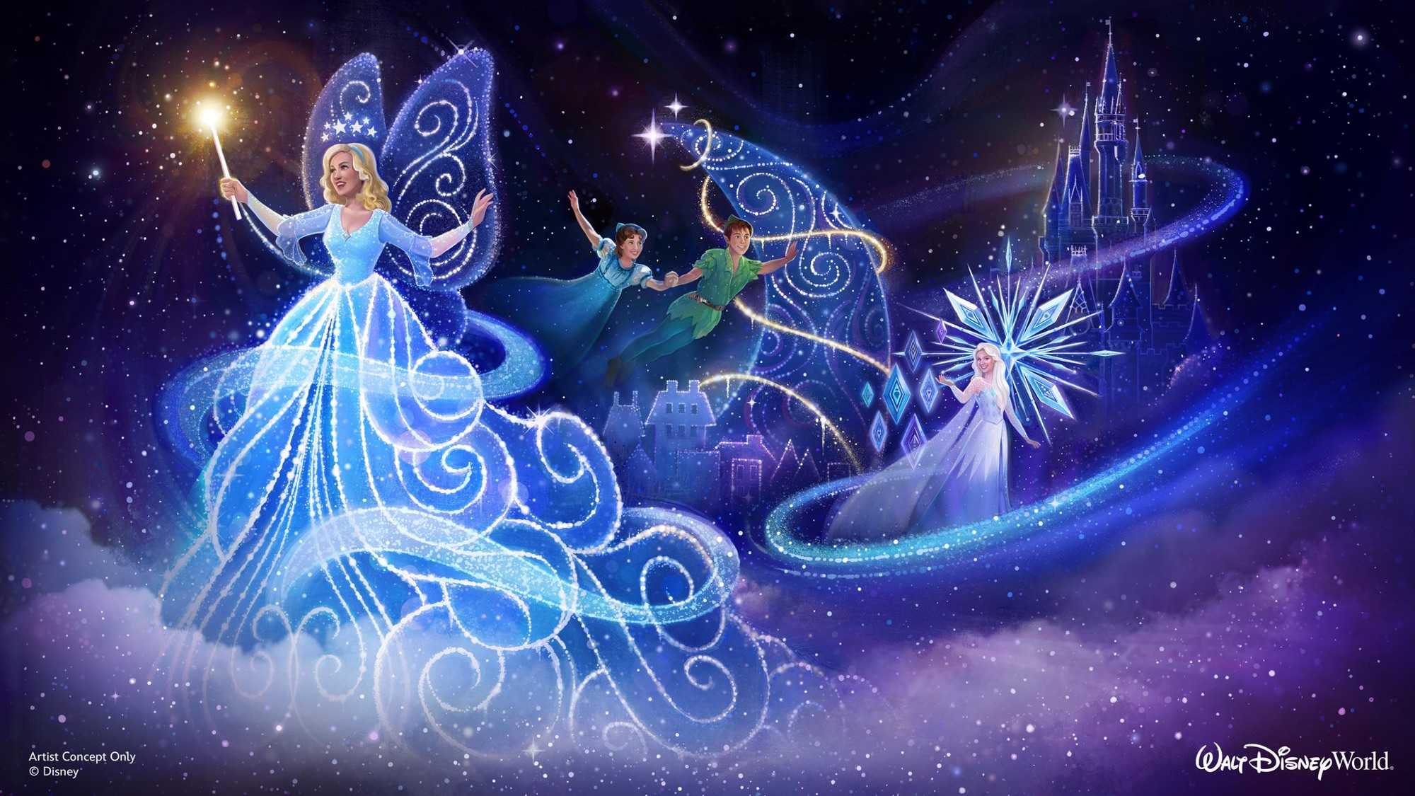 All-New Nighttime Parade Coming to Magic Kingdom in Summer 2025